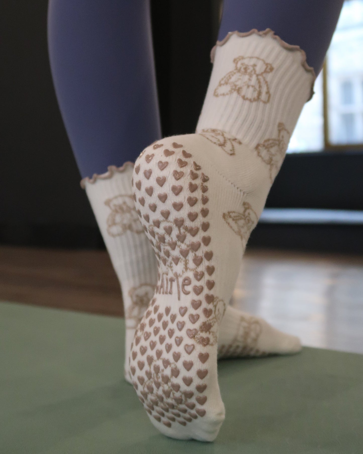 Teddy Pilates Grip Socks