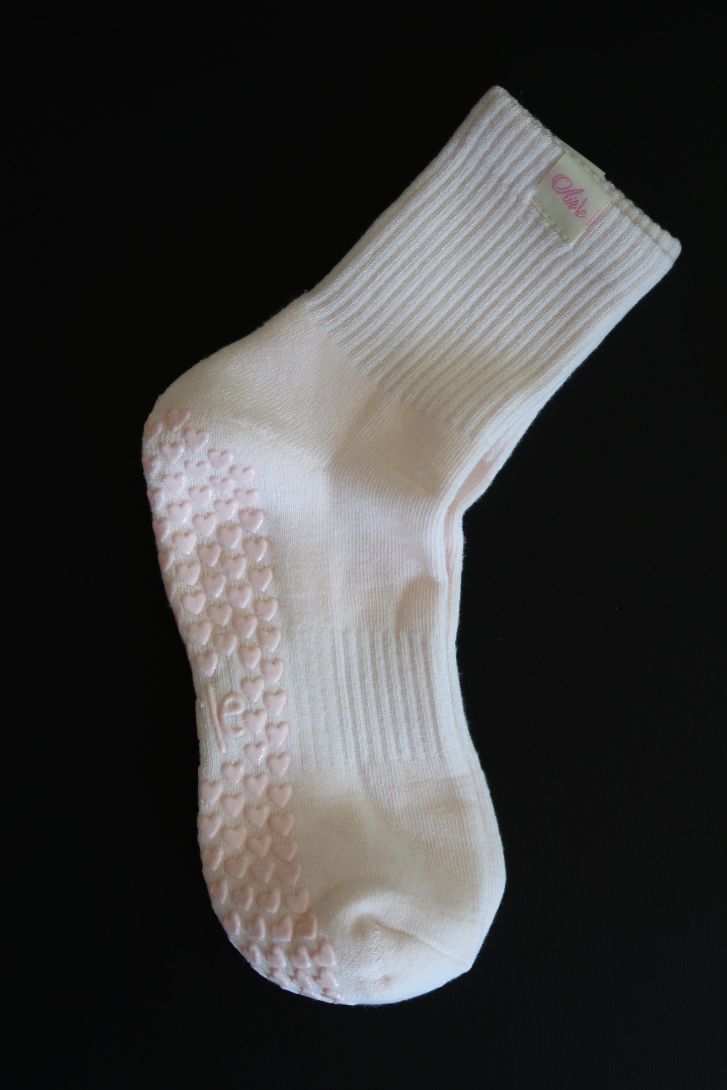 Bubble Gum | Soft PInk Pilates Grip Socks