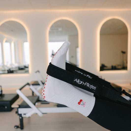 Cherry | Pilates Grip Socks