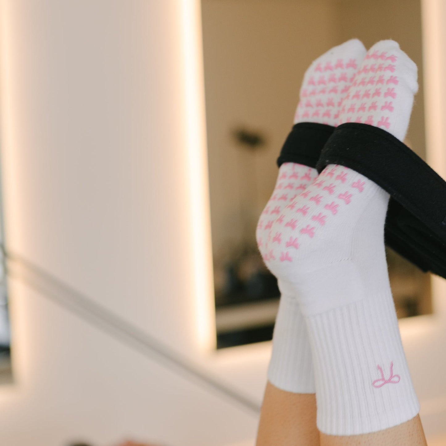 Ribbon | Pilates Grip Socks